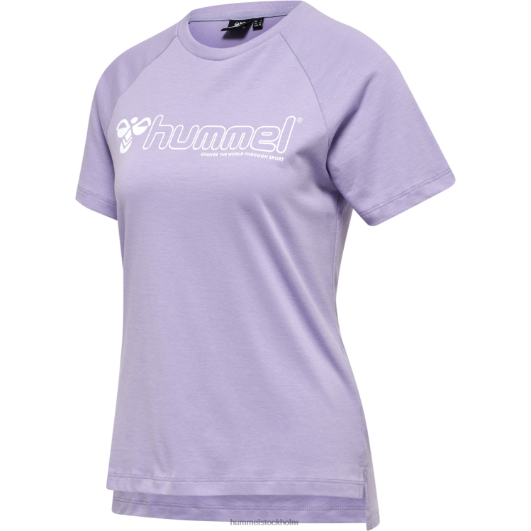 se Hummel kvinnor hmlnoni 2.0 t-shirt LL40V3250 \"t-shirt med rund hals\"