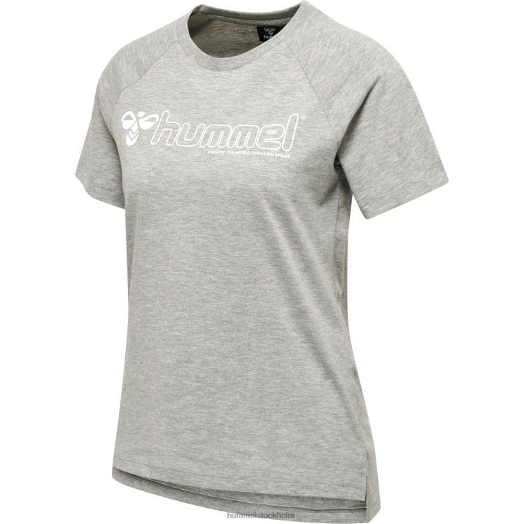 se Hummel kvinnor hmlnoni 2.0 t-shirt LL40V3257 \"t-shirt med rund hals\"