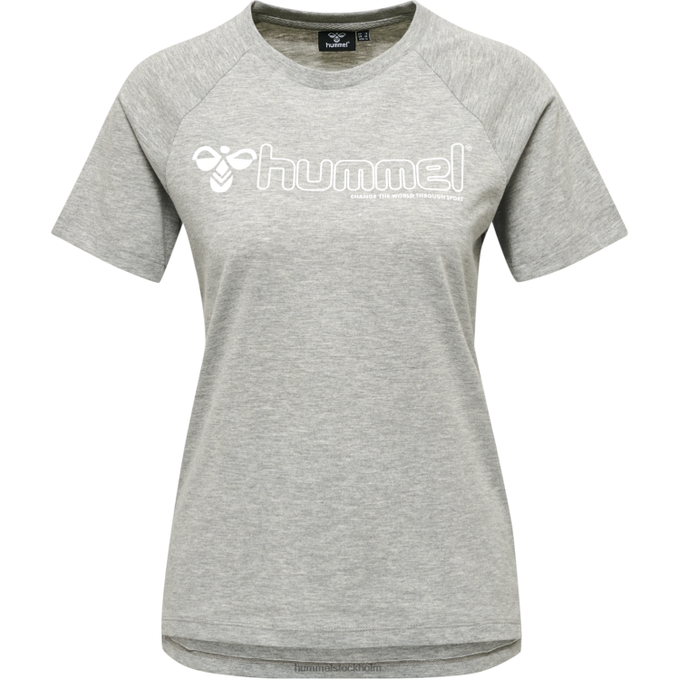 se Hummel kvinnor hmlnoni 2.0 t-shirt LL40V3257 \"t-shirt med rund hals\"