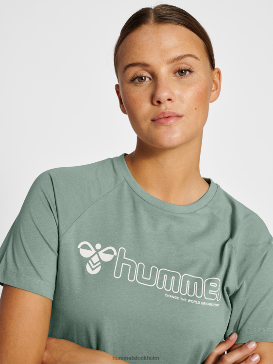 se Hummel kvinnor hmlnoni 2.0 t-shirt LL40V3310 \"t-shirt med rund hals\"