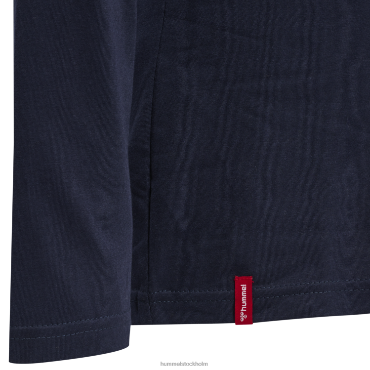 se Hummel kvinnor hmlröd basic t-shirt l/s LL40V2717 \"långärmad t-shirt\"