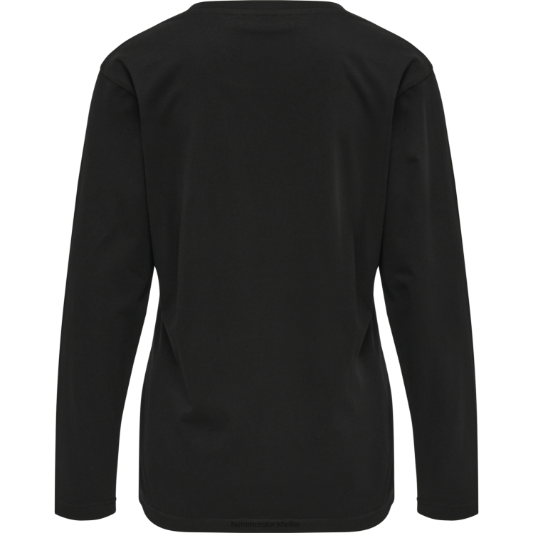 se Hummel kvinnor hmlröd basic t-shirt l/s LL40V3321 \"långärmad t-shirt\"