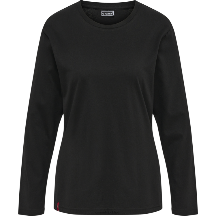 se Hummel kvinnor hmlröd basic t-shirt l/s LL40V3321 \"långärmad t-shirt\"