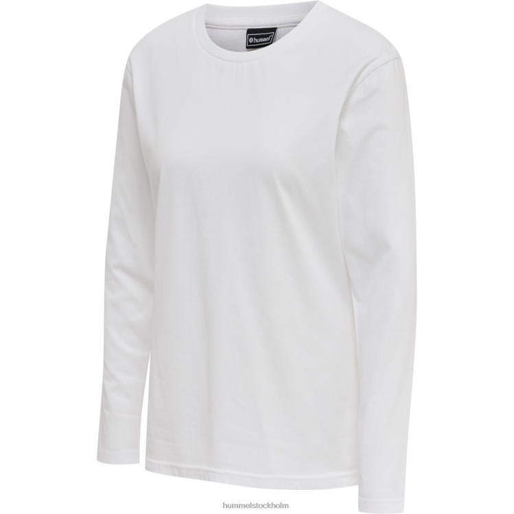 se Hummel kvinnor hmlröd basic t-shirt l/s LL40V3464 \"långärmad t-shirt\"