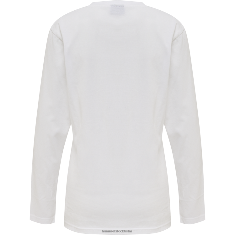 se Hummel kvinnor hmlröd basic t-shirt l/s LL40V3464 \"långärmad t-shirt\"