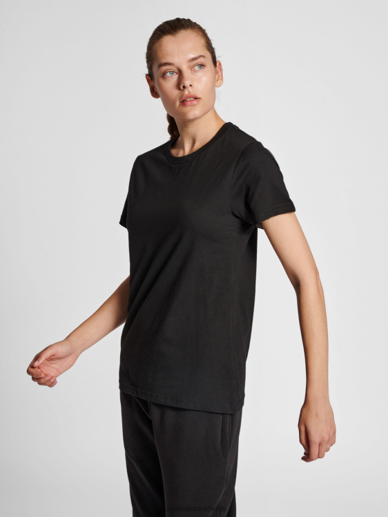 se Hummel kvinnor hmlröd basic t-shirt s/s LL40V2721 "kortärmad t-shirt"