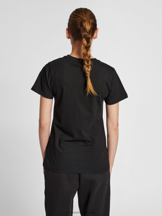 se Hummel kvinnor hmlröd basic t-shirt s/s LL40V2721 \"kortärmad t-shirt\"