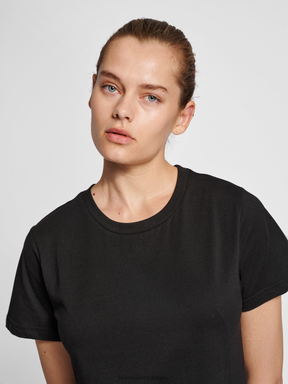 se Hummel kvinnor hmlröd basic t-shirt s/s LL40V2721 \"kortärmad t-shirt\"