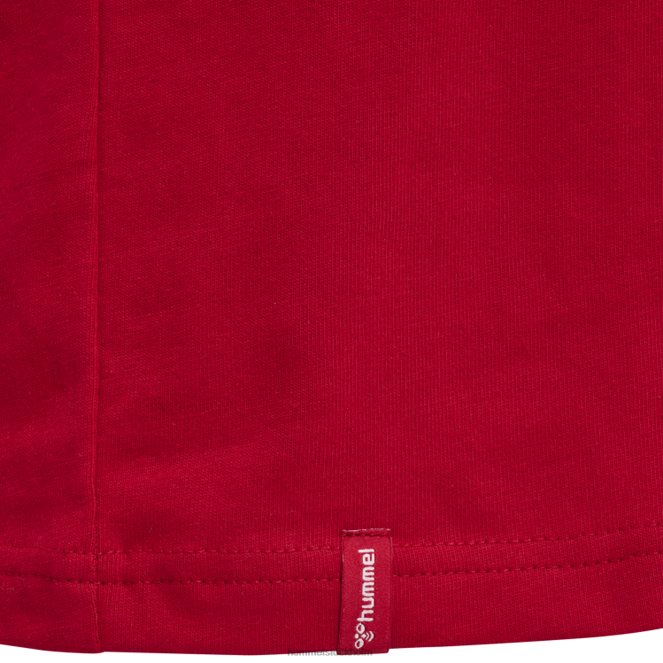 se Hummel kvinnor hmlröd basic t-shirt s/s LL40V2933 \"kortärmad t-shirt\"