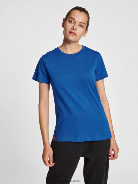 se Hummel kvinnor hmlröd basic t-shirt s/s LL40V2949 "kortärmad t-shirt"