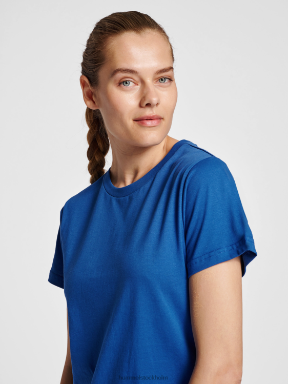 se Hummel kvinnor hmlröd basic t-shirt s/s LL40V2949 \"kortärmad t-shirt\"