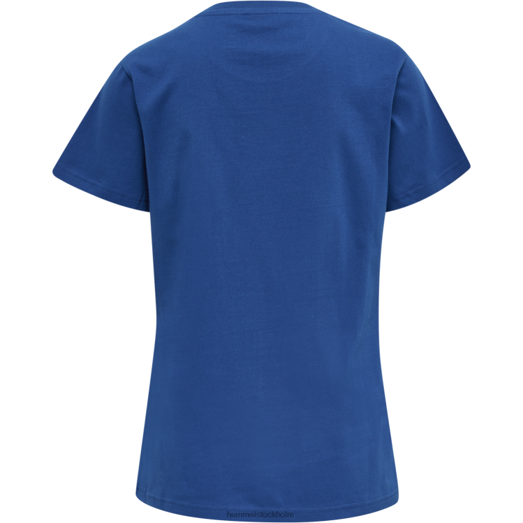 se Hummel kvinnor hmlröd basic t-shirt s/s LL40V2949 \"kortärmad t-shirt\"