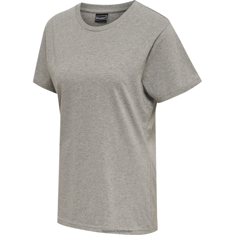 se Hummel kvinnor hmlröd basic t-shirt s/s LL40V2955 \"kortärmad t-shirt\"