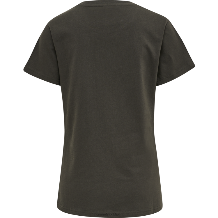 se Hummel kvinnor hmlröd basic t-shirt s/s LL40V2957 \"kortärmad t-shirt\"