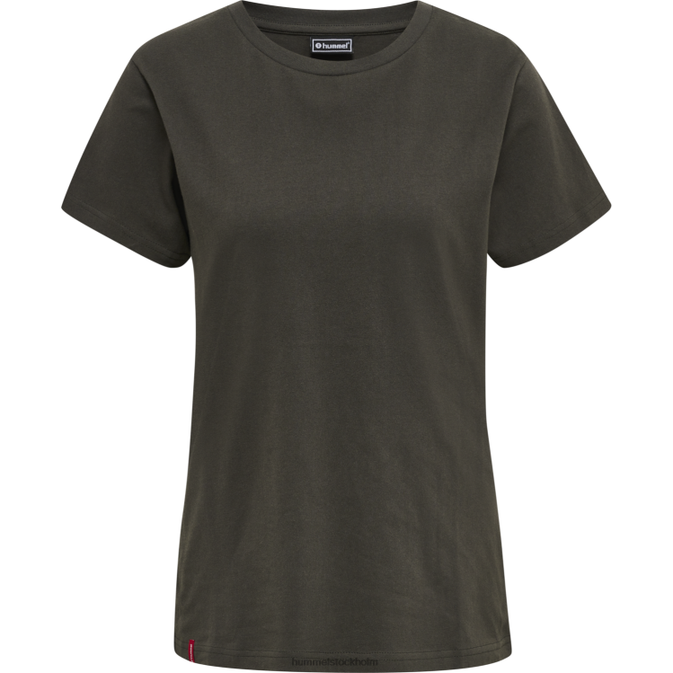 se Hummel kvinnor hmlröd basic t-shirt s/s LL40V2957 \"kortärmad t-shirt\"