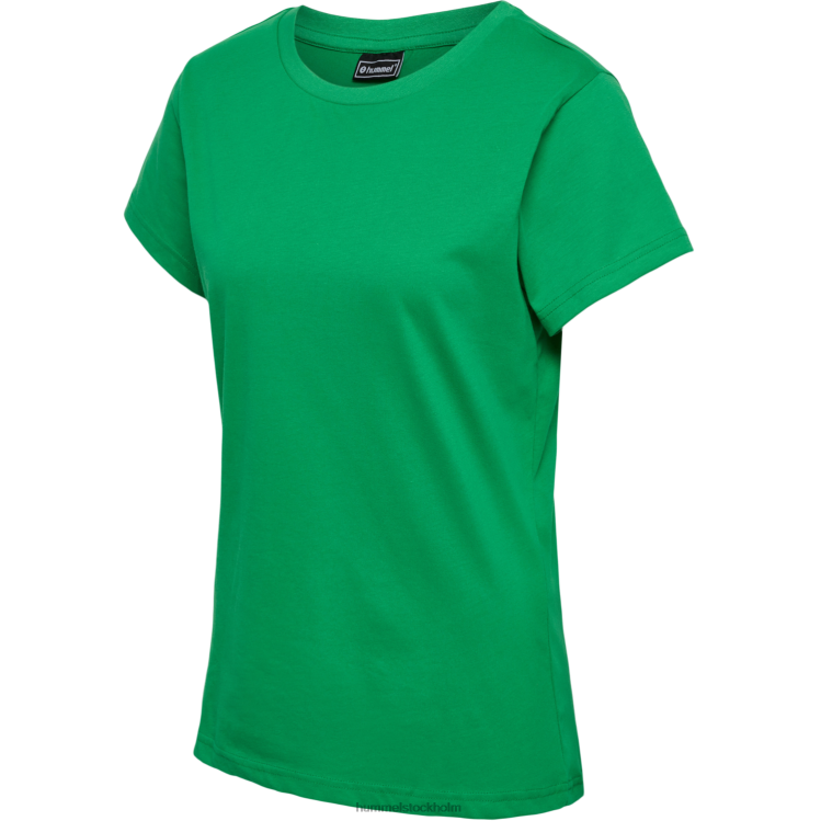 se Hummel kvinnor hmlröd basic t-shirt s/s LL40V2960 "kortärmad t-shirt"