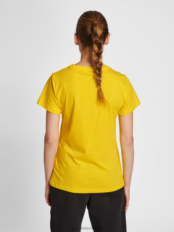se Hummel kvinnor hmlröd basic t-shirt s/s LL40V2966 \"kortärmad t-shirt\"