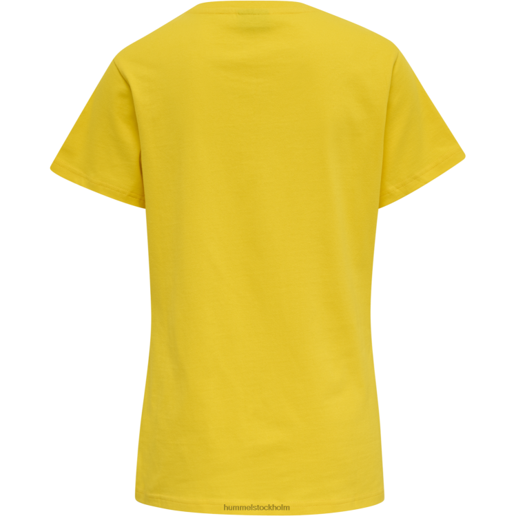 se Hummel kvinnor hmlröd basic t-shirt s/s LL40V2966 \"kortärmad t-shirt\"