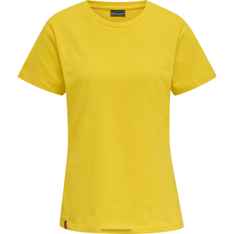se Hummel kvinnor hmlröd basic t-shirt s/s LL40V2966 \"kortärmad t-shirt\"