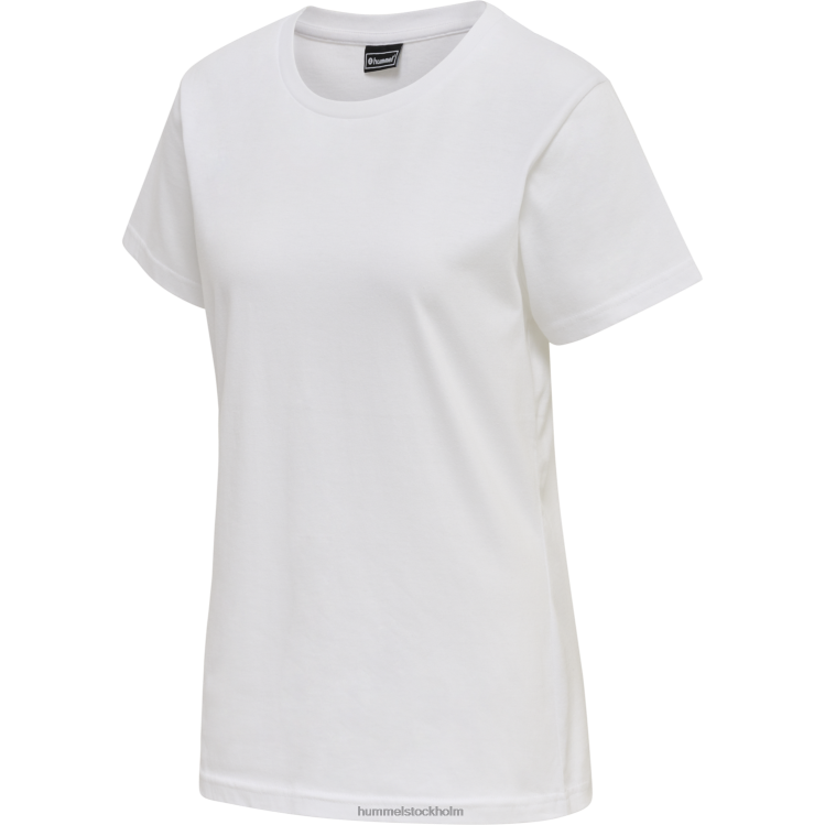 se Hummel kvinnor hmlröd basic t-shirt s/s LL40V2968 \"kortärmad t-shirt\"