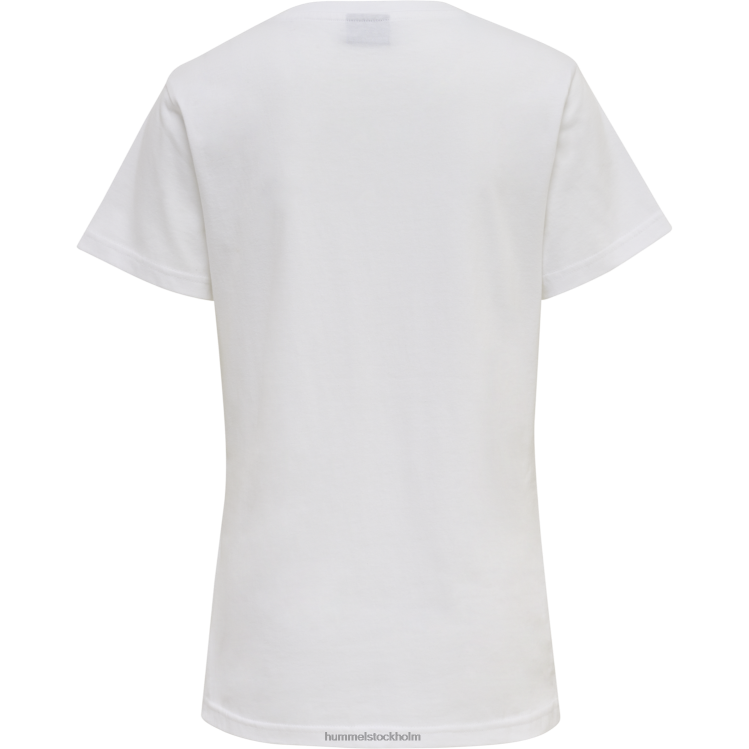 se Hummel kvinnor hmlröd basic t-shirt s/s LL40V2968 \"kortärmad t-shirt\"