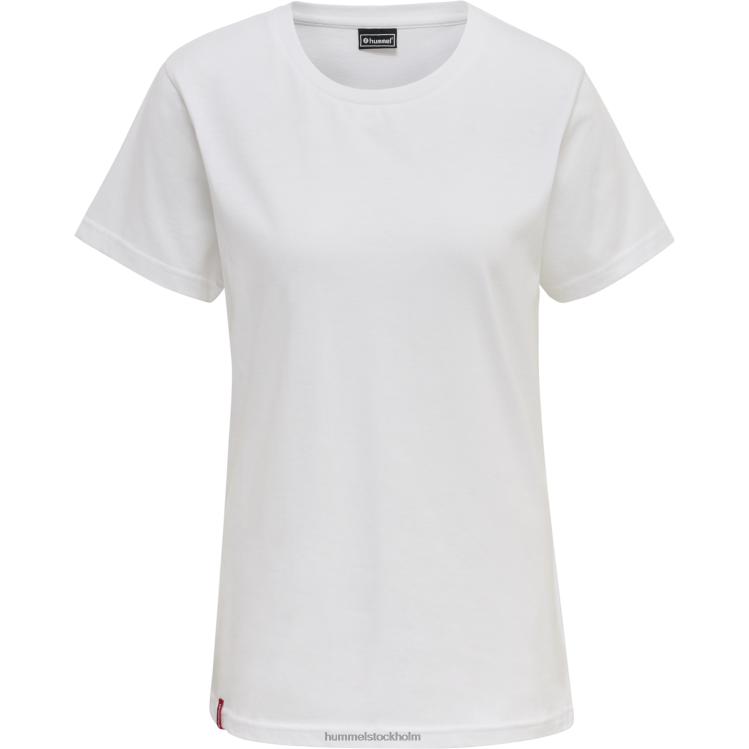 se Hummel kvinnor hmlröd basic t-shirt s/s LL40V2968 \"kortärmad t-shirt\"