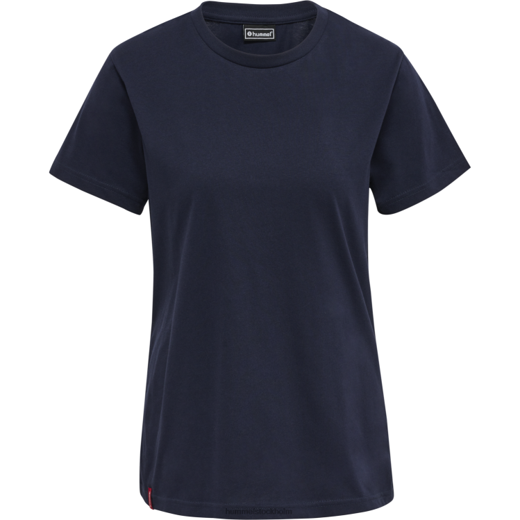 se Hummel kvinnor hmlröd basic t-shirt s/s LL40V2969 \"kortärmad t-shirt\"
