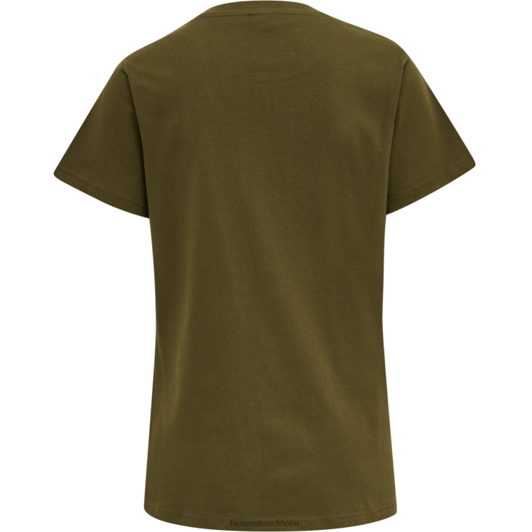 se Hummel kvinnor hmlröd basic t-shirt s/s LL40V2970 \"kortärmad t-shirt\"