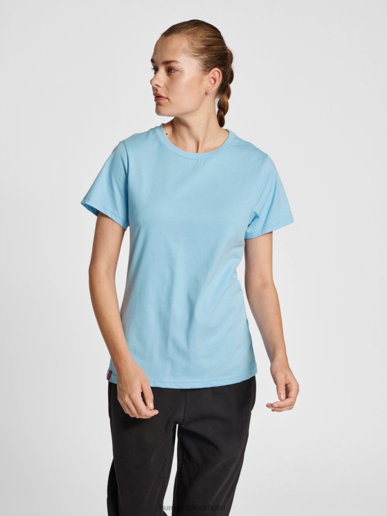 se Hummel kvinnor hmlröd basic t-shirt s/s LL40V3144 "kortärmad t-shirt"