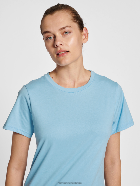 se Hummel kvinnor hmlröd basic t-shirt s/s LL40V3144 \"kortärmad t-shirt\"