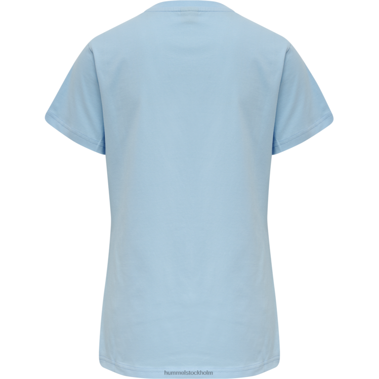 se Hummel kvinnor hmlröd basic t-shirt s/s LL40V3144 \"kortärmad t-shirt\"