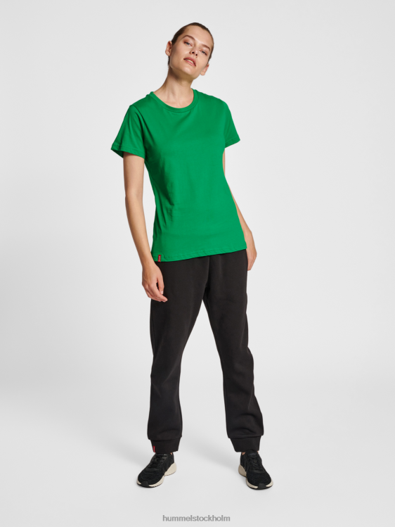 se Hummel kvinnor hmlröd basic t-shirt s/s LL40V3153 \"kortärmad t-shirt\"