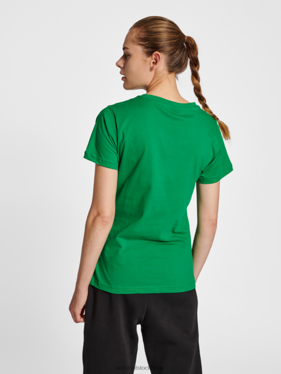 se Hummel kvinnor hmlröd basic t-shirt s/s LL40V3153 \"kortärmad t-shirt\"