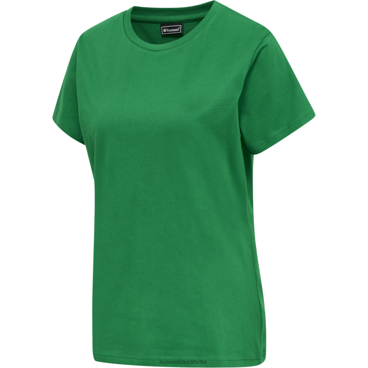 se Hummel kvinnor hmlröd basic t-shirt s/s LL40V3153 \"kortärmad t-shirt\"
