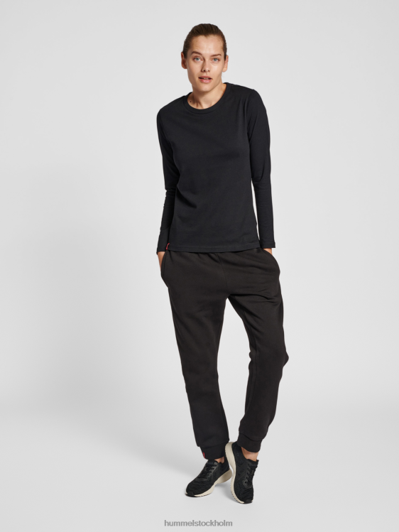 se Hummel kvinnor hmlröd tung t-shirt l/s LL40V2940 \"långärmad t-shirt\"