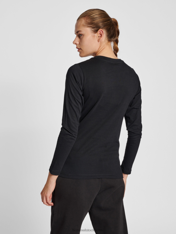 se Hummel kvinnor hmlröd tung t-shirt l/s LL40V2940 \"långärmad t-shirt\"