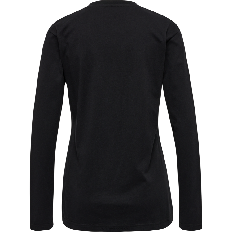 se Hummel kvinnor hmlröd tung t-shirt l/s LL40V2940 \"långärmad t-shirt\"