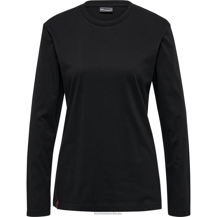 se Hummel kvinnor hmlröd tung t-shirt l/s LL40V2940 \"långärmad t-shirt\"