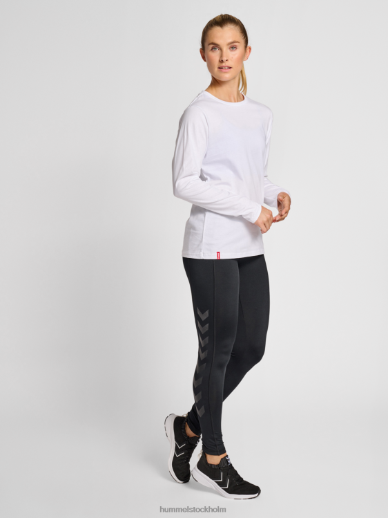se Hummel kvinnor hmlröd tung t-shirt l/s LL40V2973 \"långärmad t-shirt\"