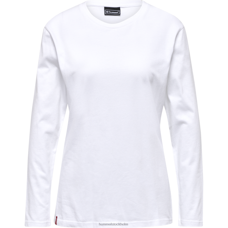 se Hummel kvinnor hmlröd tung t-shirt l/s LL40V2973 \"långärmad t-shirt\"