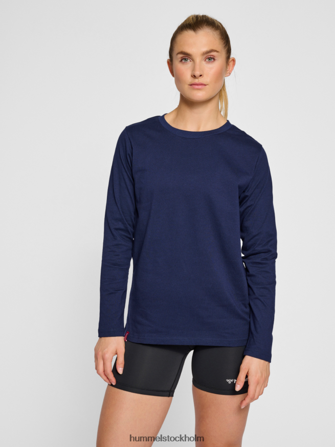 se Hummel kvinnor hmlröd tung t-shirt l/s LL40V3320