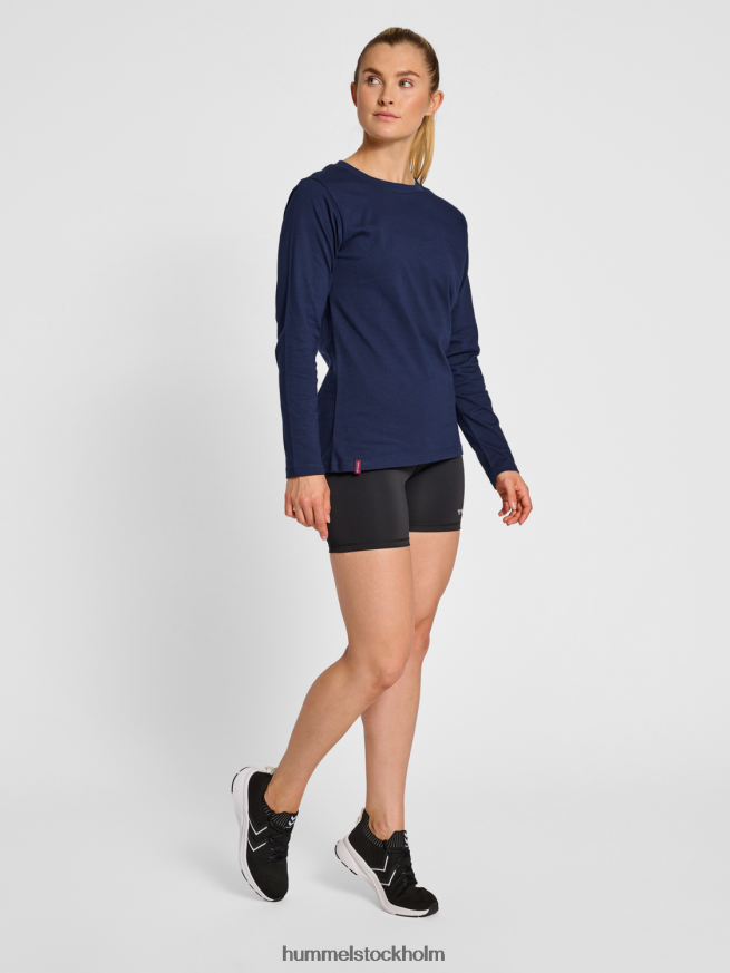 se Hummel kvinnor hmlröd tung t-shirt l/s LL40V3320