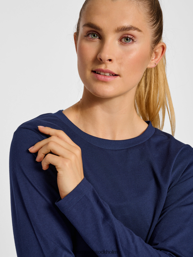 se Hummel kvinnor hmlröd tung t-shirt l/s LL40V3320