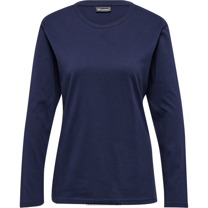 se Hummel kvinnor hmlröd tung t-shirt l/s LL40V3320