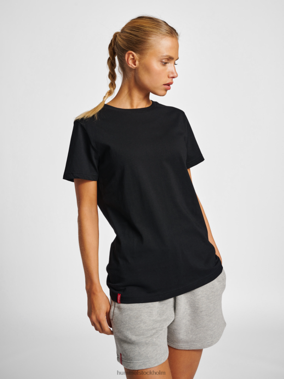 se Hummel kvinnor hmlröd tung t-shirt s/s LL40V2777 "kortärmad t-shirt"