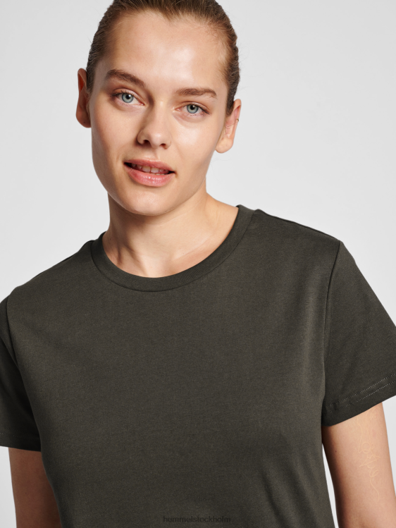 se Hummel kvinnor hmlröd tung t-shirt s/s LL40V2892 \"kortärmad t-shirt\"