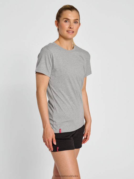 se Hummel kvinnor hmlröd tung t-shirt s/s LL40V2931 "kortärmad t-shirt"