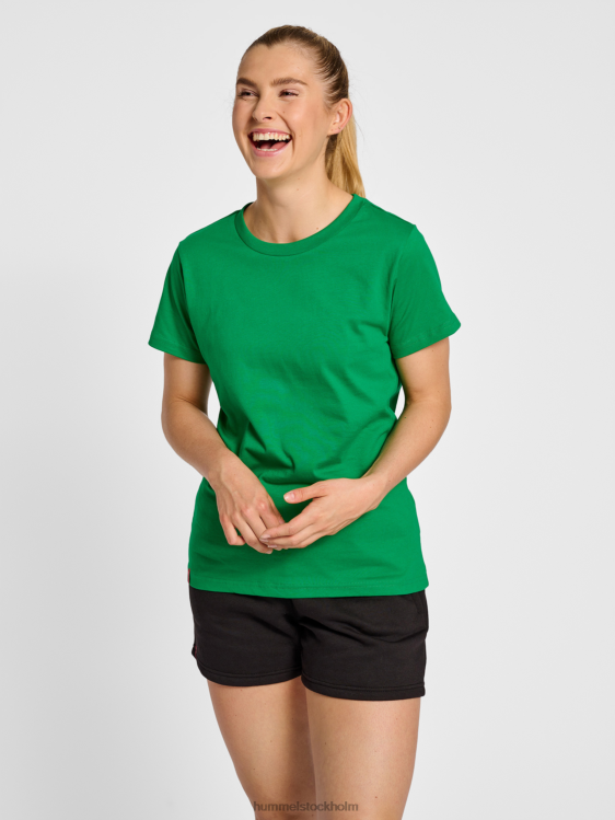 se Hummel kvinnor hmlröd tung t-shirt s/s LL40V2937 "kortärmad t-shirt"