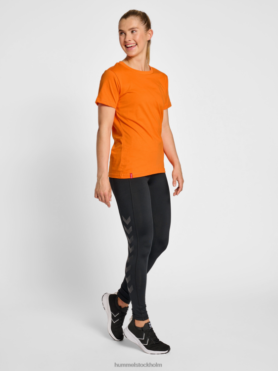 se Hummel kvinnor hmlröd tung t-shirt s/s LL40V2943 \"kortärmad t-shirt\"