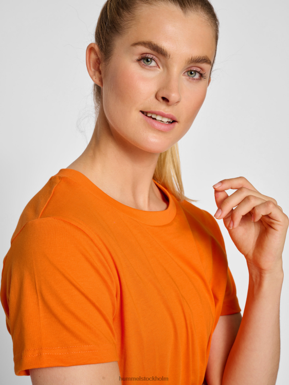 se Hummel kvinnor hmlröd tung t-shirt s/s LL40V2943 \"kortärmad t-shirt\"